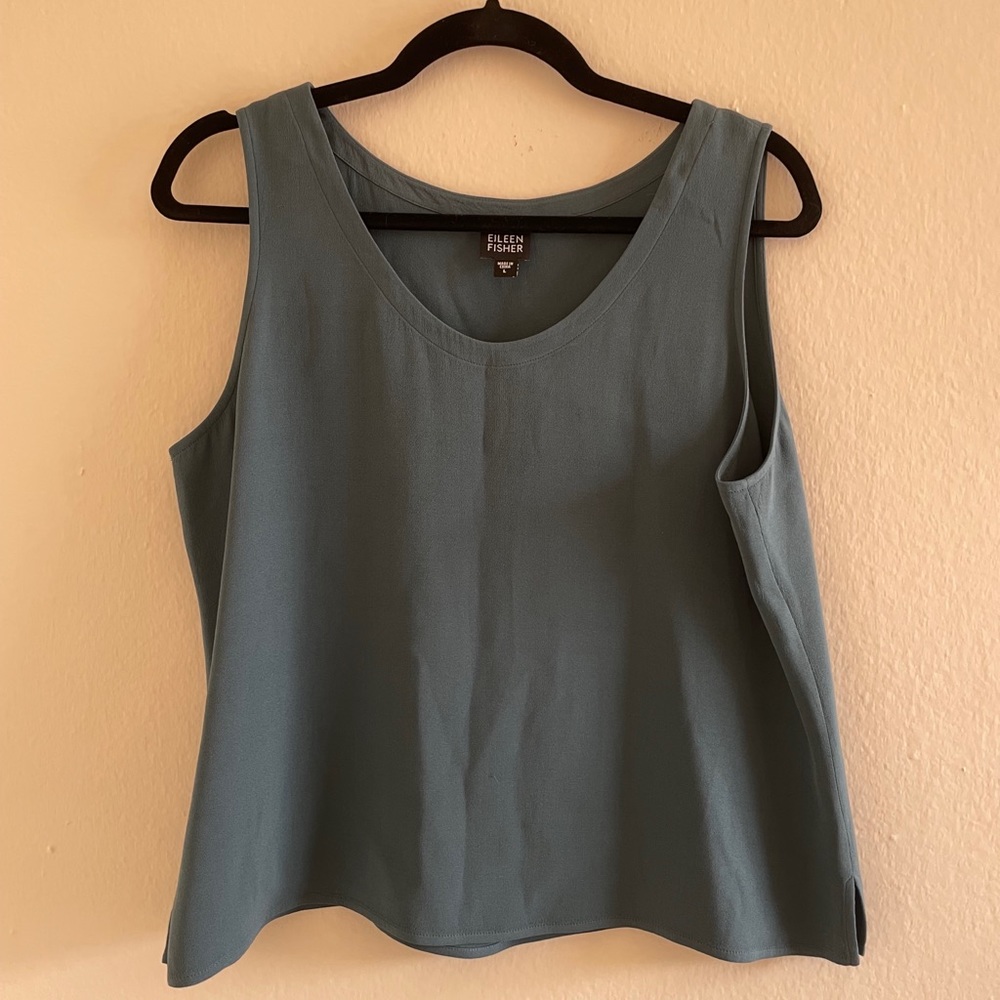 Eileen Fisher silk shell tank